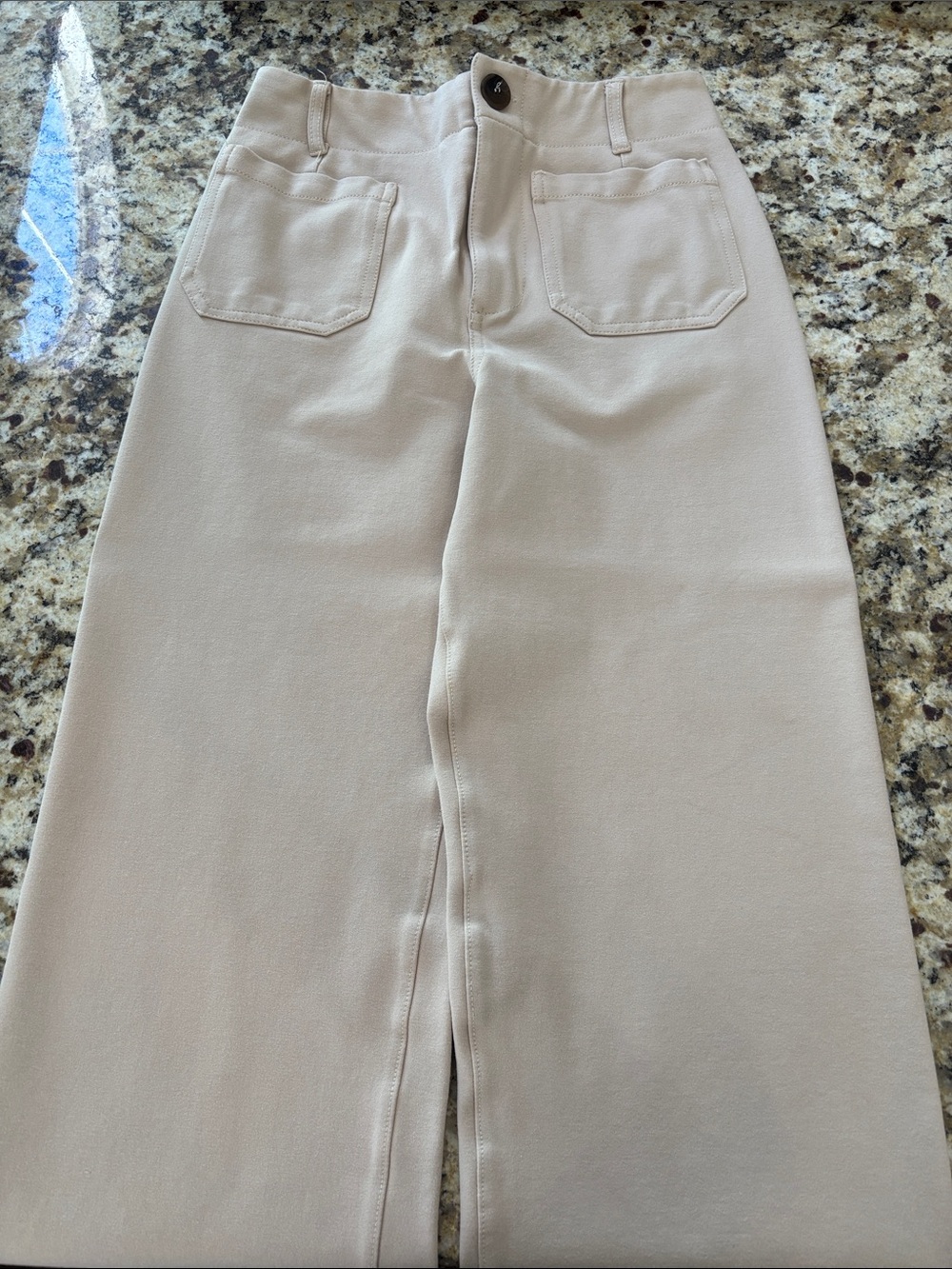 bohme High-Waist Wide-Leg Pants - Cream